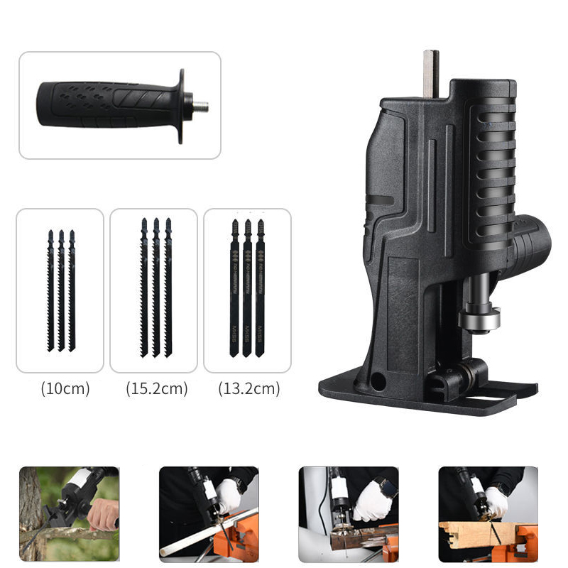 Reciprocating Saw Attachment Drill - Trapano Elettrico Portatile con Funzione Sega