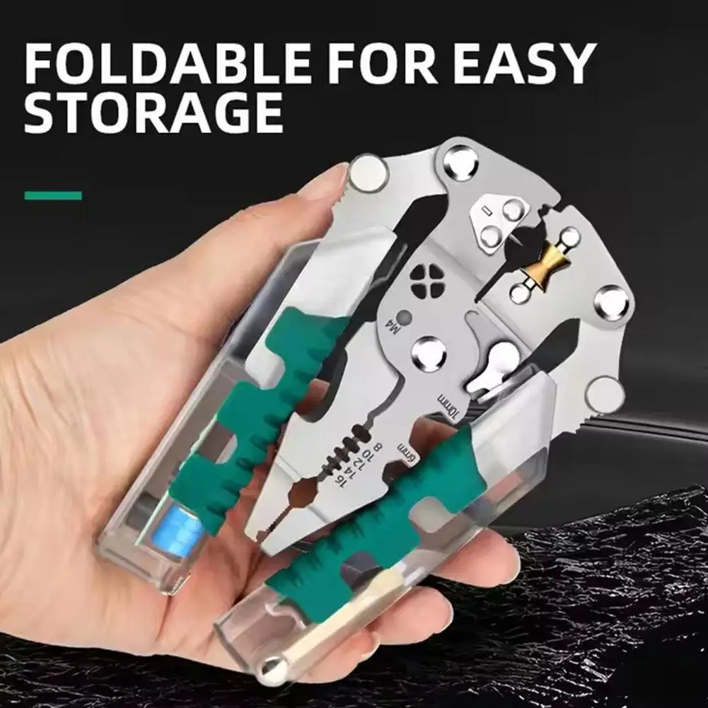 Pinza spelafili Foldalbe Test  - Automatic Wire Stripper Cutter recensione e prezzo