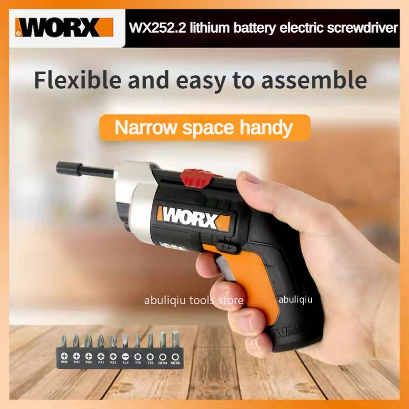 Worx WX252.2 4V Mini Set di ca - Electric Screwdriver Rechargeable Usb recensione e prezzo