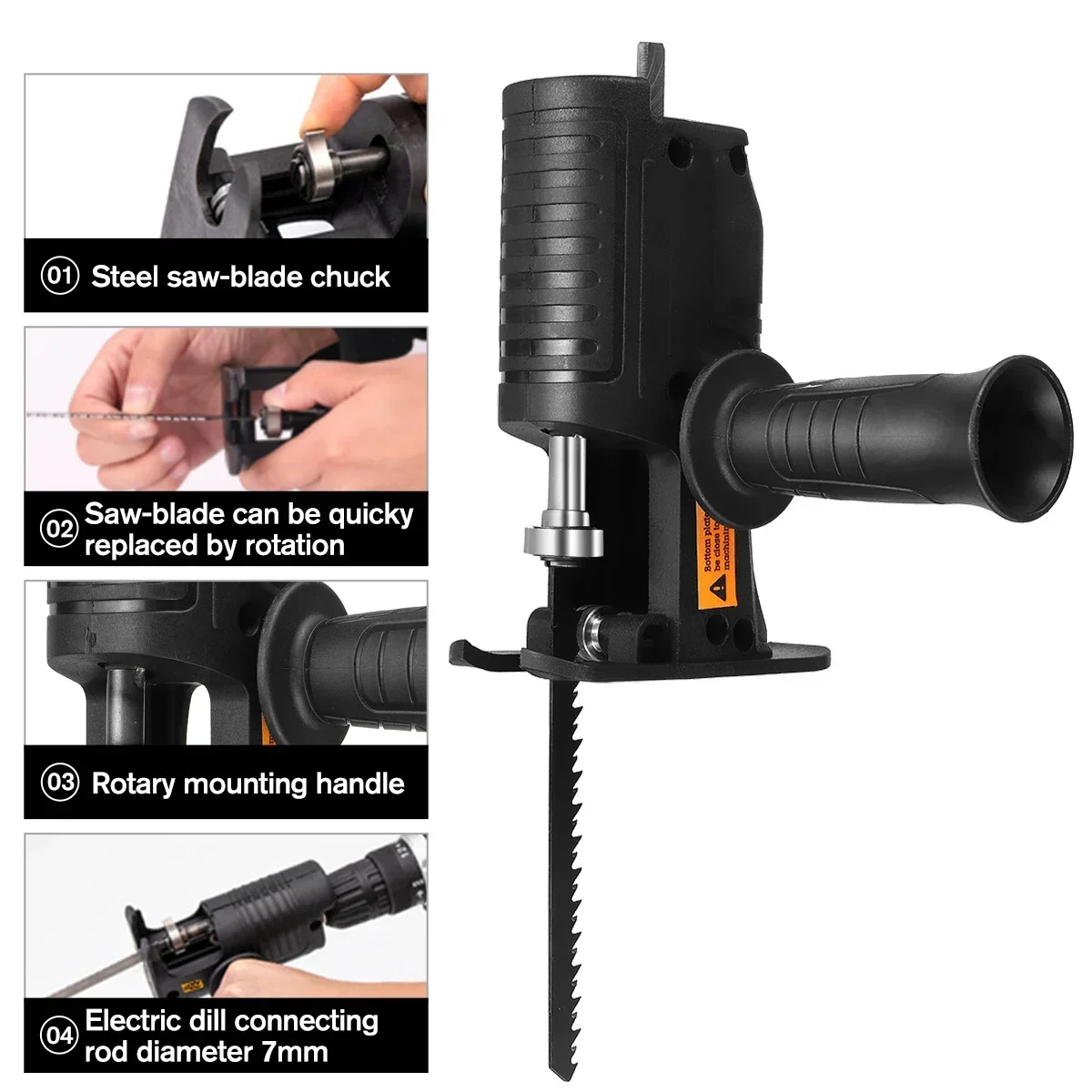 Adattatore per sega alternativ - Reciprocating Saw Attachment Drill recensione e prezzo