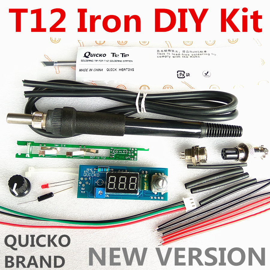 STC-T12 saldatore kit fai da t - Digital Soldering Station T12 recensione e prezzo