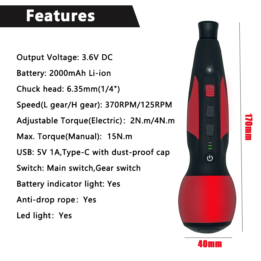 Mini cacciavite elettrico rego - Electric Screwdriver Rechargeable Usb recensione e prezzo