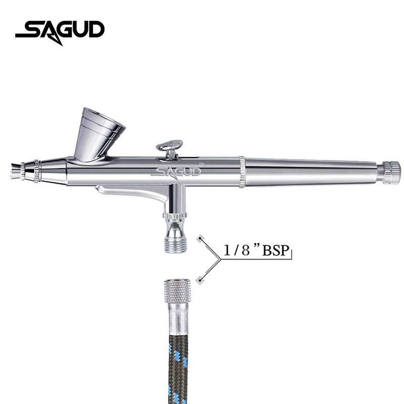 SAGUD Aerografo Modello SD-135 - Airbrush Kit With Mini Compressor recensione e prezzo