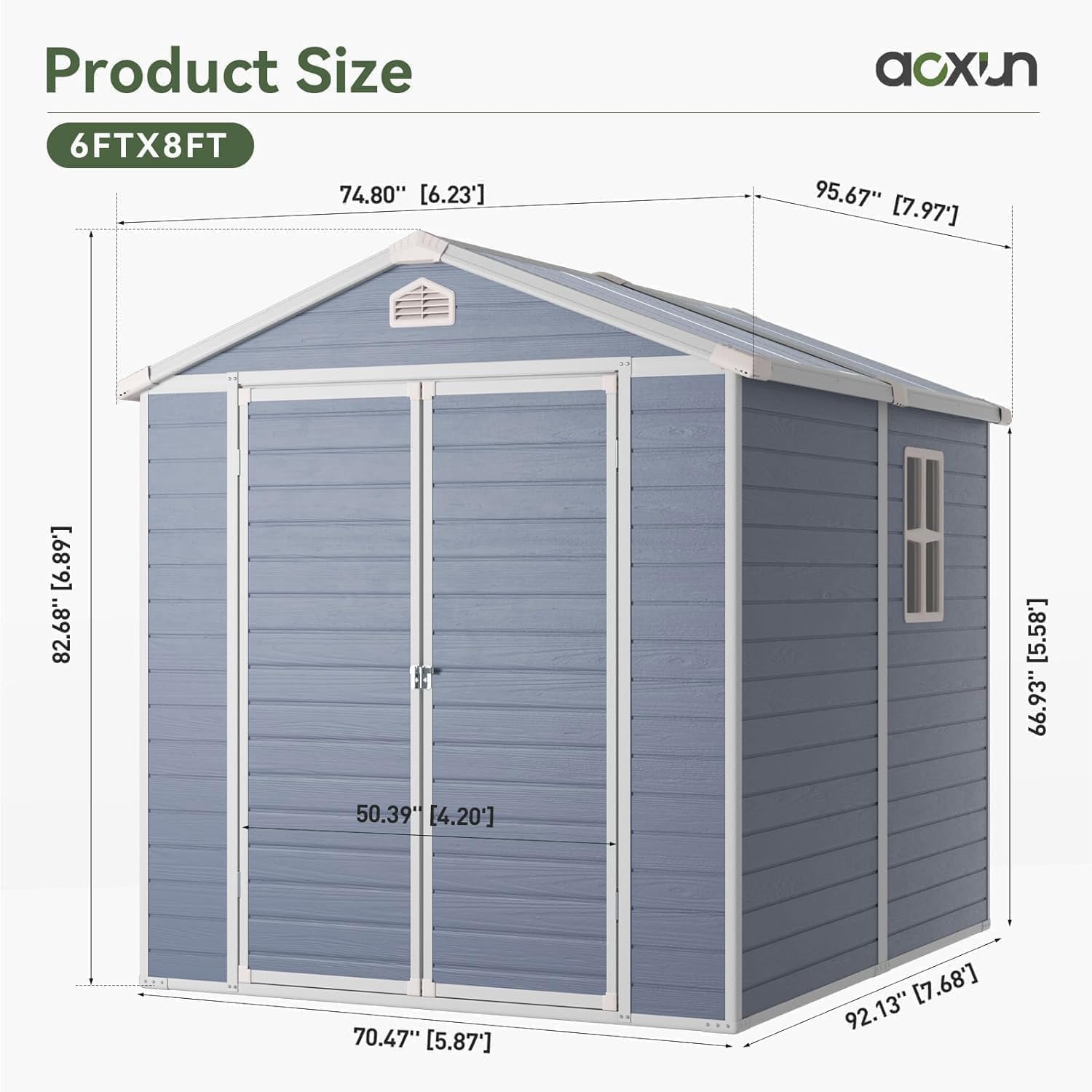 Capanno da Giardino 6x8 FT con - Garden Tools recensione e prezzo