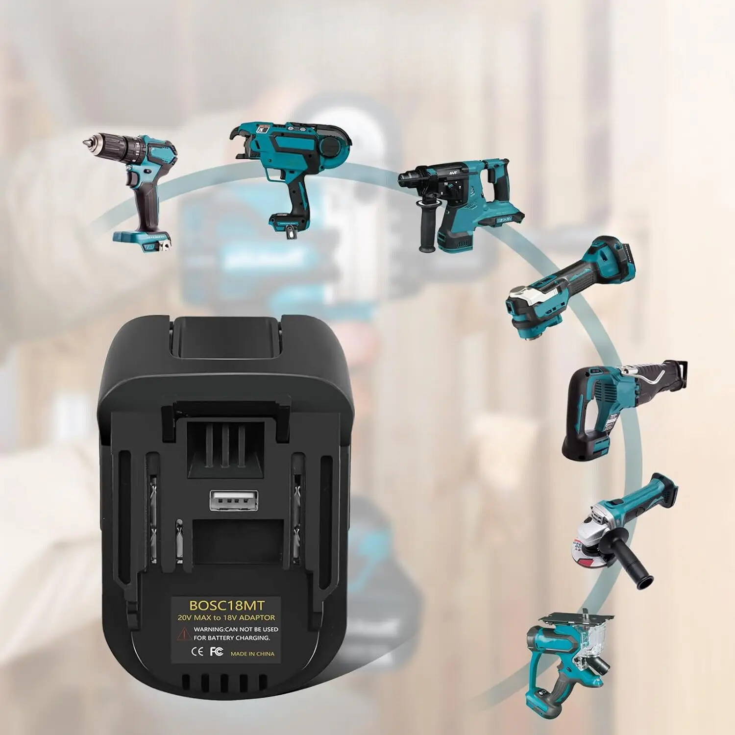 Adattatore per utensili Makita - Brushless Cordless Electric Drill 18V recensione e prezzo
