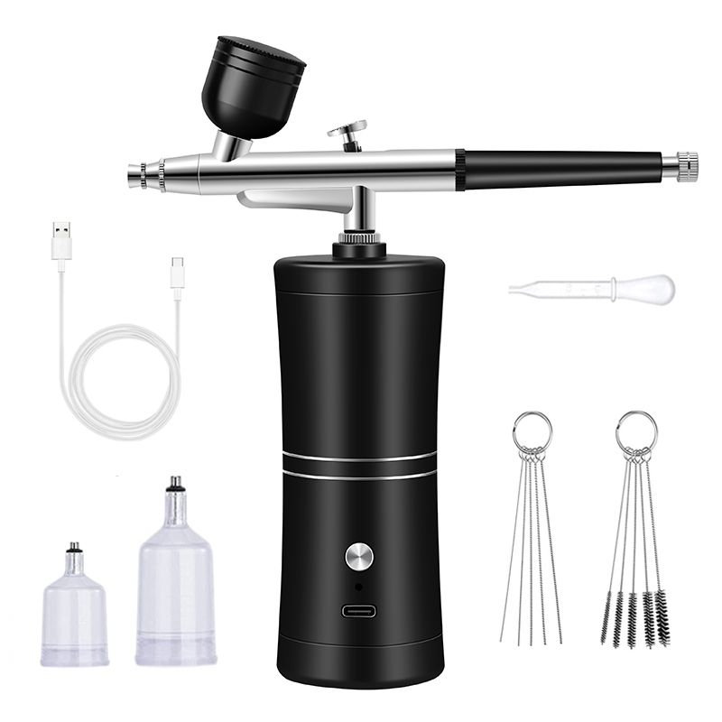 Aerografo wireless ricaricabil - Airbrush Kit With Mini Compressor recensione e prezzo