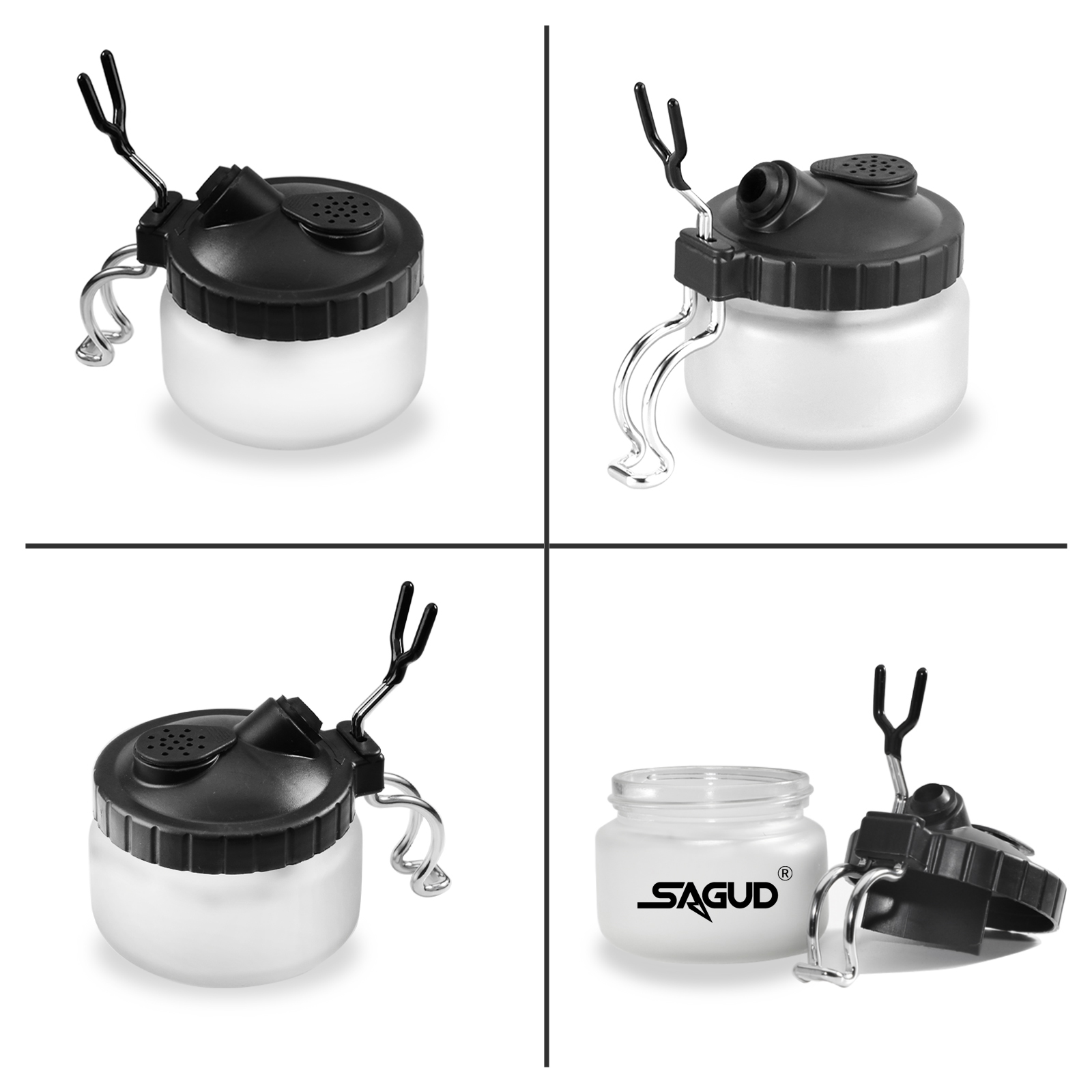 SAGUD Kit di Pulizia per Aerog - Airbrush Kit With Mini Compressor recensione e prezzo