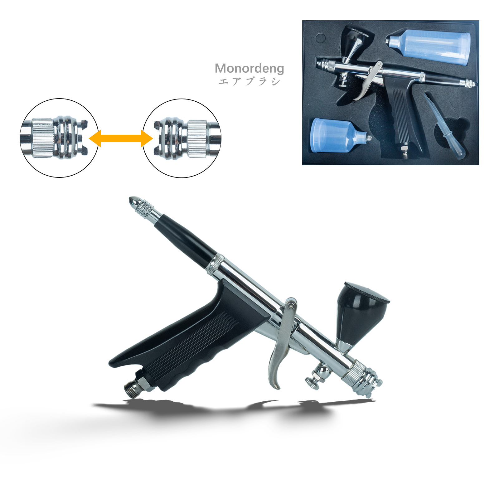 Kit Aerografo a Doppia Azione  - Airbrush Kit With Mini Compressor recensione e prezzo